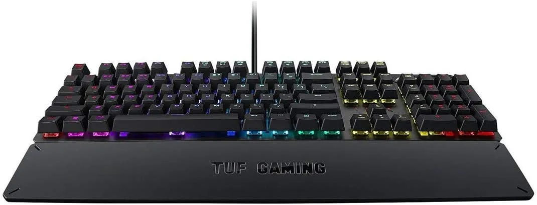 ASUS 華碩 TUF Gaming K3 RGB 機械遊戲鍵盤 (紅軸)(90MP01Q0-BKUA00)