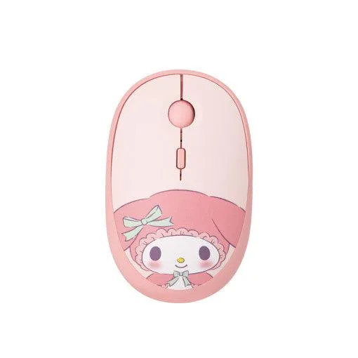 Authentic★Sanrio★My Melody and Kuromi Multi Pairing Wireless Silent Mouse★Sleep Mode/ Invisible