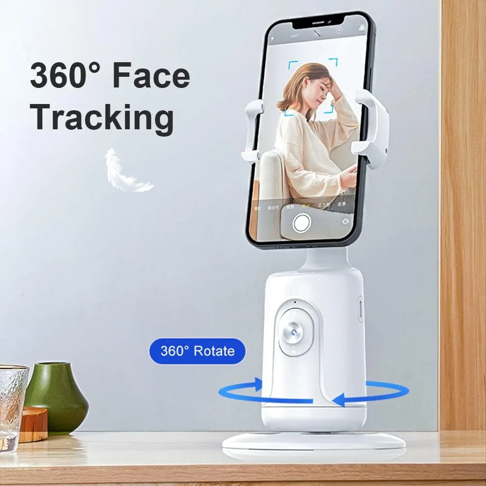 Auto Face Tracking Phone Holder For Live Vlog Streaming Video