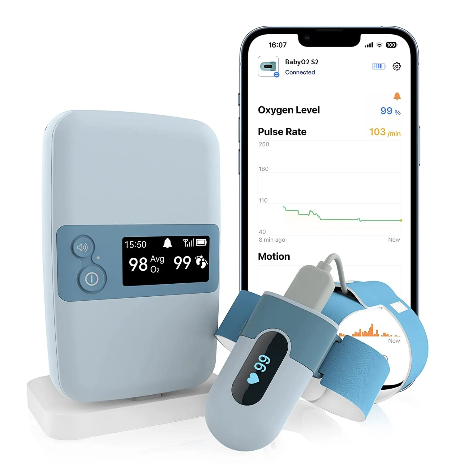 Baby Sleep Monitor with Base Station