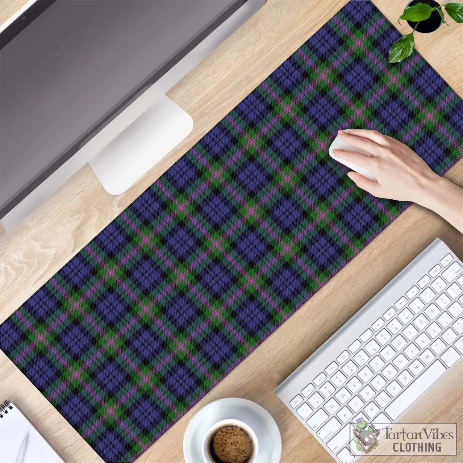 Baird Modern Tartan Mouse Pad