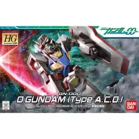 Bandai 45 0 Gundam (Type A.C.D.) HG00 1/144 Model Kit