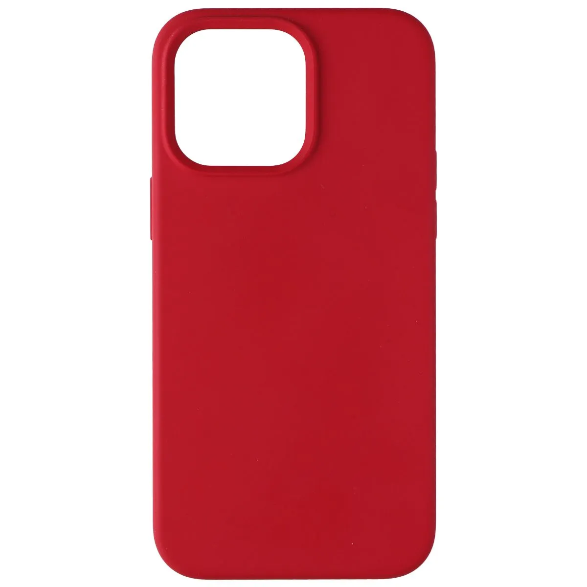 Base iPhone 14 Pro Max Silicone Phone Case - Red