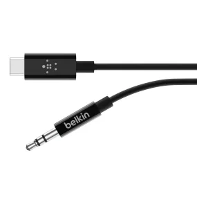 Belkin RockStar 3.5mm Audio Cable with USB-C Connector (1.8m)