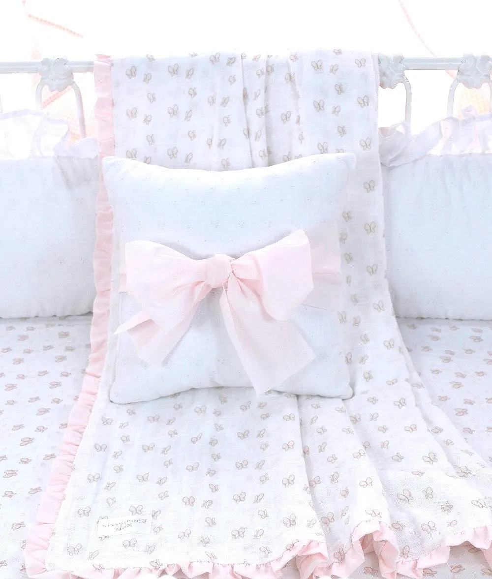 Butterfly Tales Crib Bows