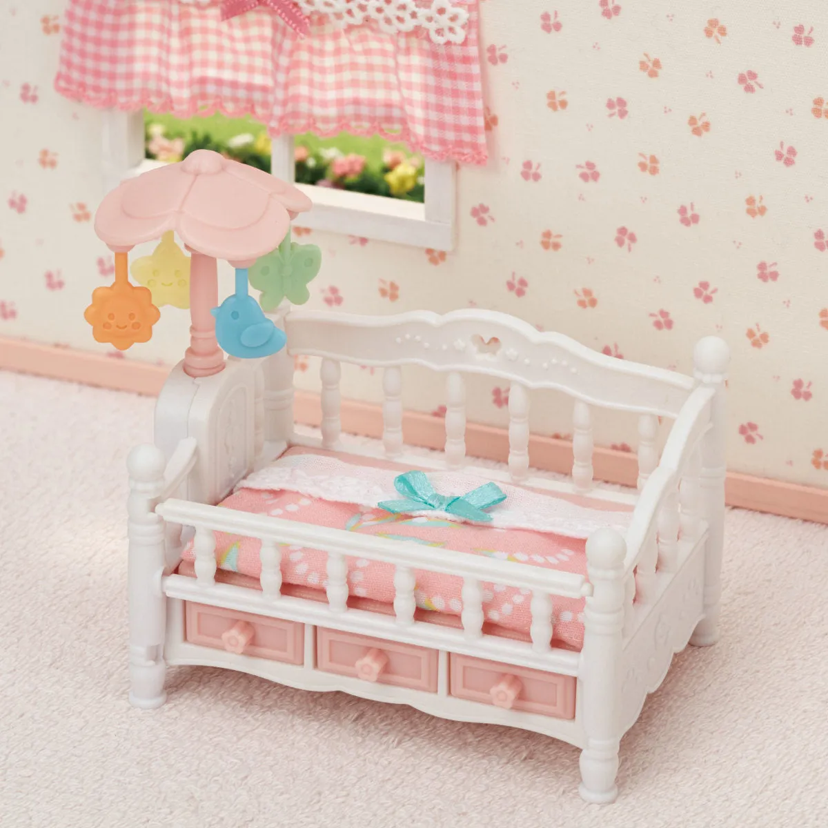 Calico Critters Crib with Mobile