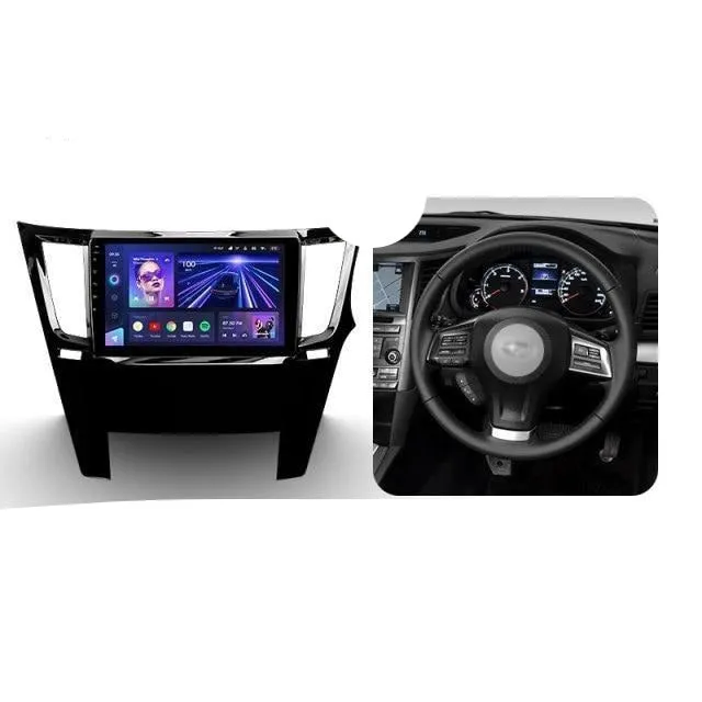 Car Dealz Elite 4G Data Model 10.2" Android 12.0 Subaru Outback 4 BR Legacy 5 2009 - 2014 In Dash Plus OEM Fascia