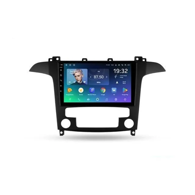 Car Dealz Premium Advanced 4G Data Model 10.2" Android 12.0 For Ford S-MAX S MAX 1 2006 - 2015 In Dash Plus OEM Fascia