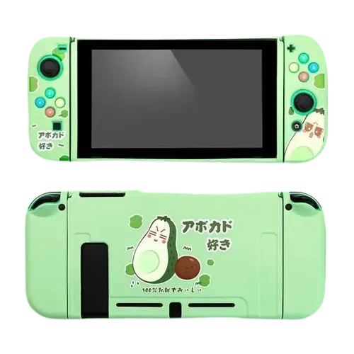 Cartoon Avocado Case - Nintendo Switch