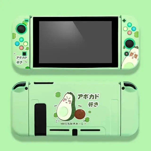 Cartoon Avocado Case - Nintendo Switch