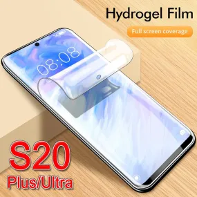 case on s20 protective phone cover for samsung s 20 plus ultra galaxy s20  20s s20plus s20ultra s20case full cover soft hydrogel