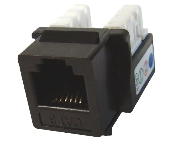 CAT3 Keystone Jack, U-Style Ethernet Data Jack