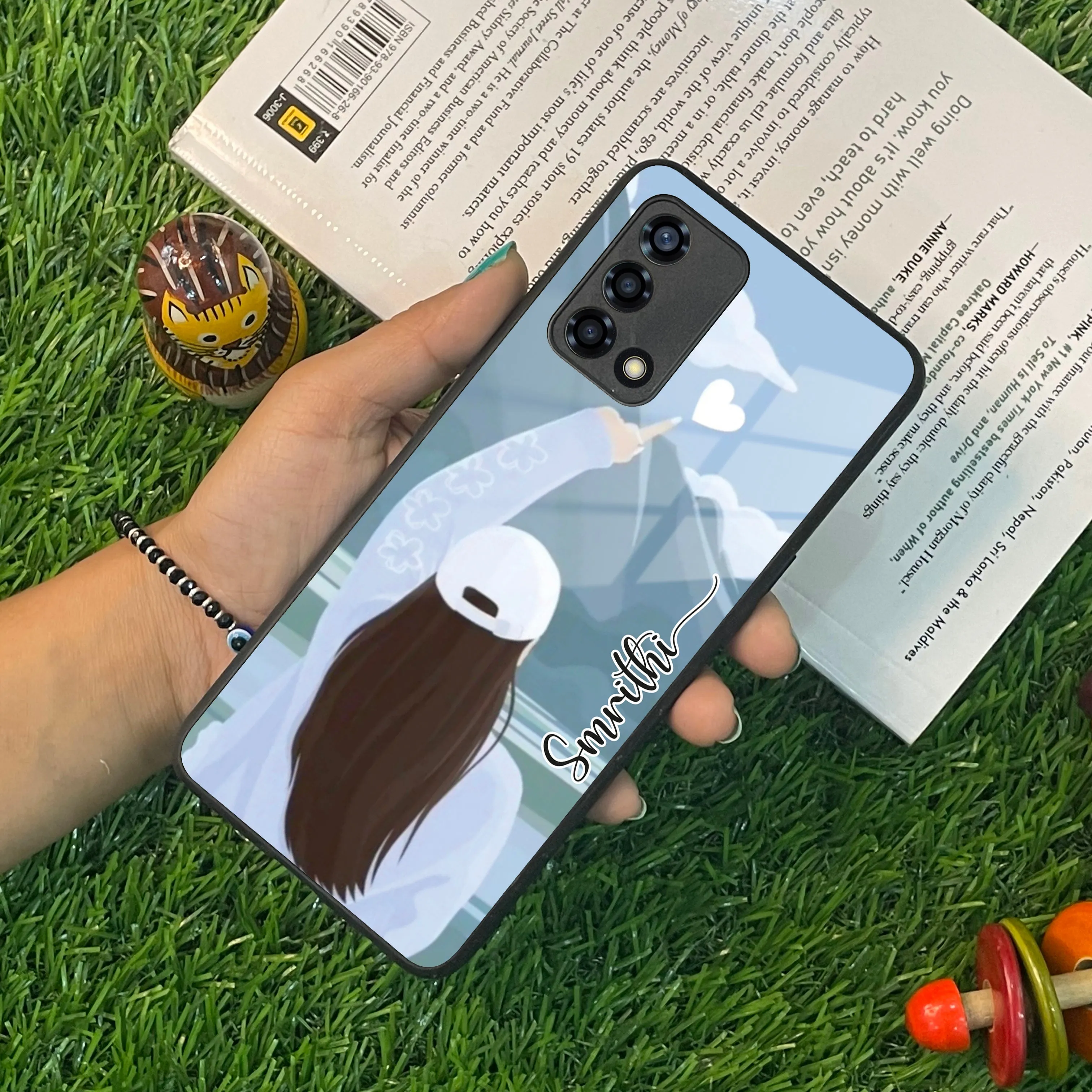 Chasing Dreams Customized Glass Case Cover For Oppo