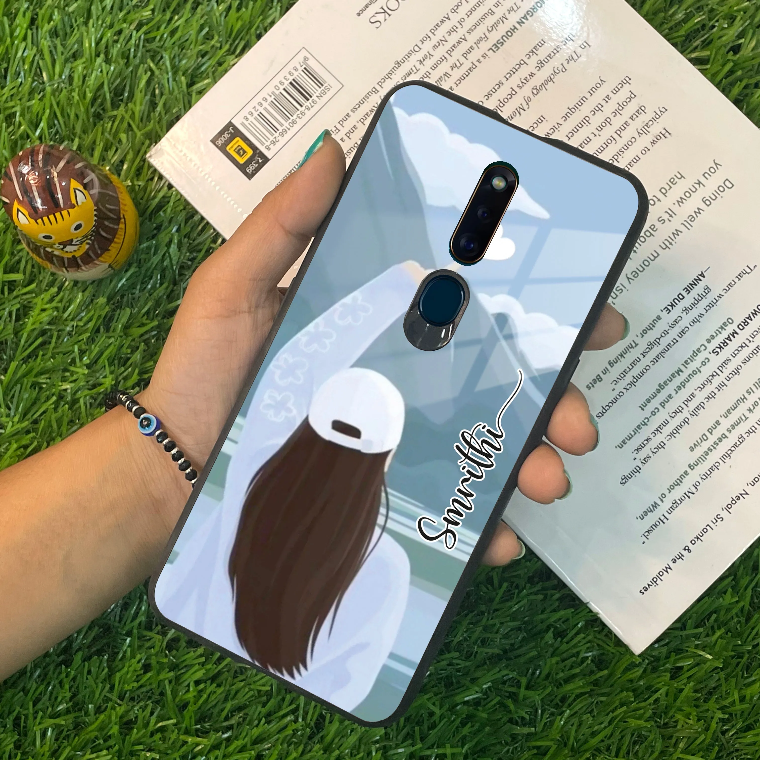 Chasing Dreams Customized Glass Case Cover For Oppo