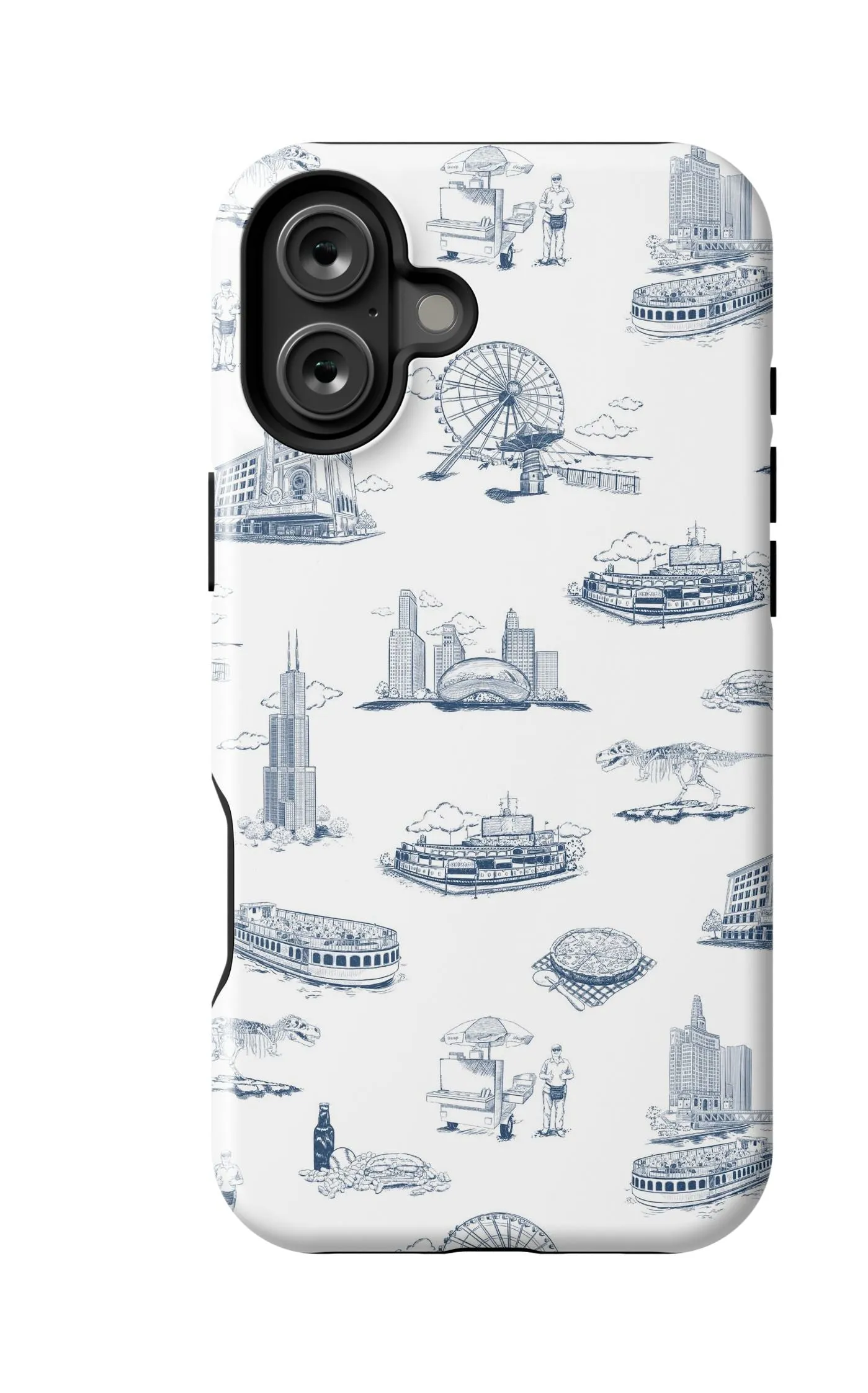 Chicago Toile iPhone Case