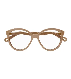 Chloe Women's Nude Cat-eye Optical Frame