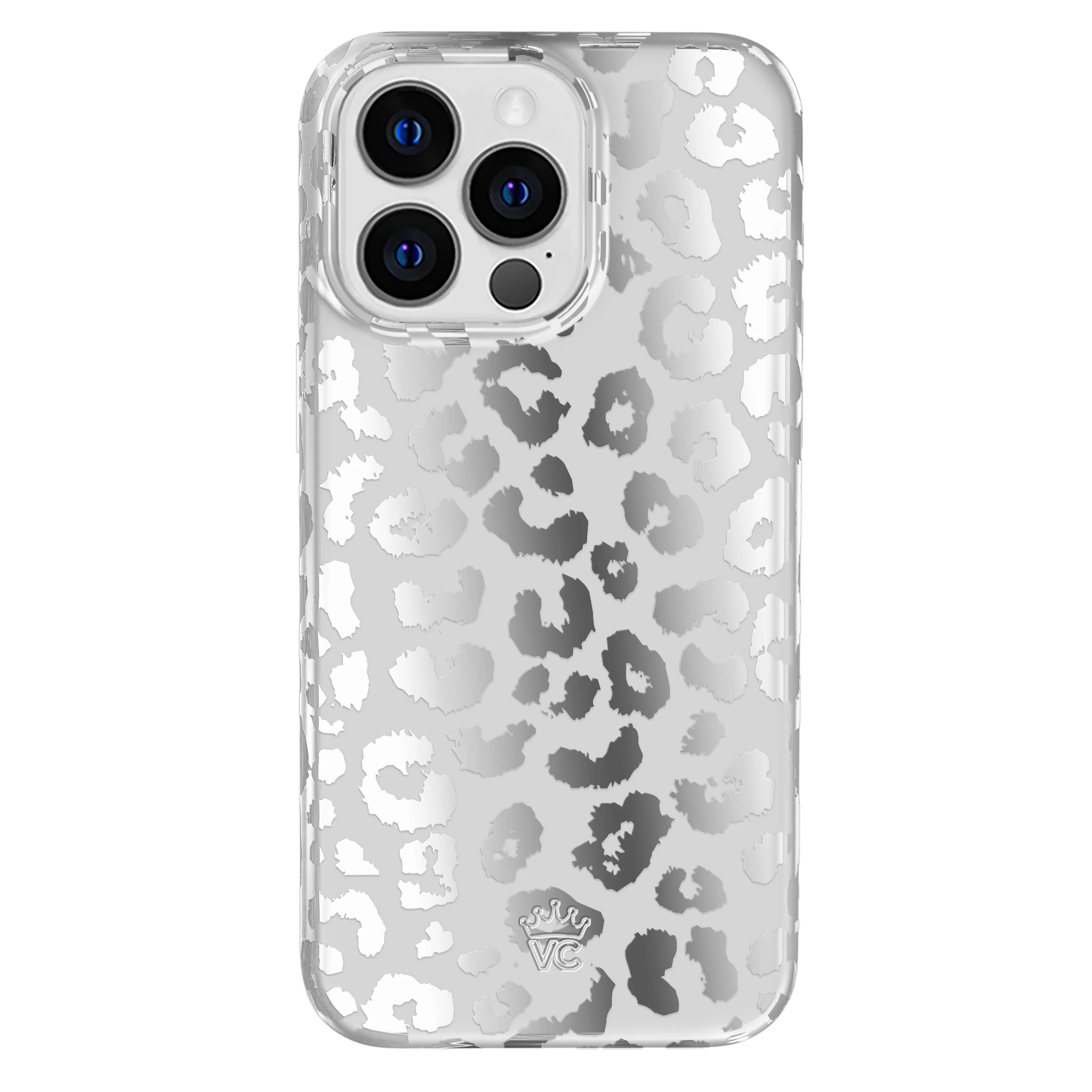 Chrome Leopard iPhone Case