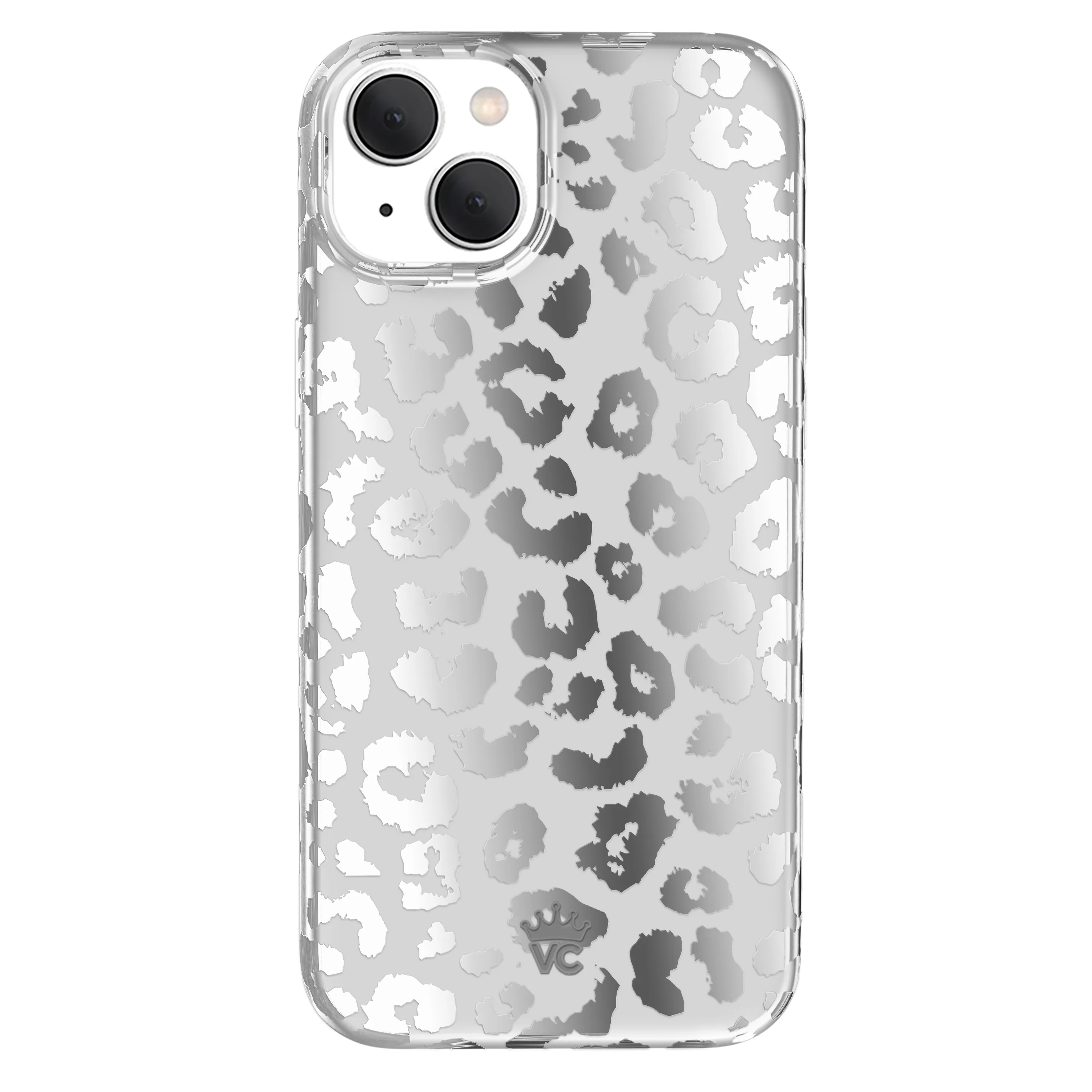 Chrome Leopard iPhone Case