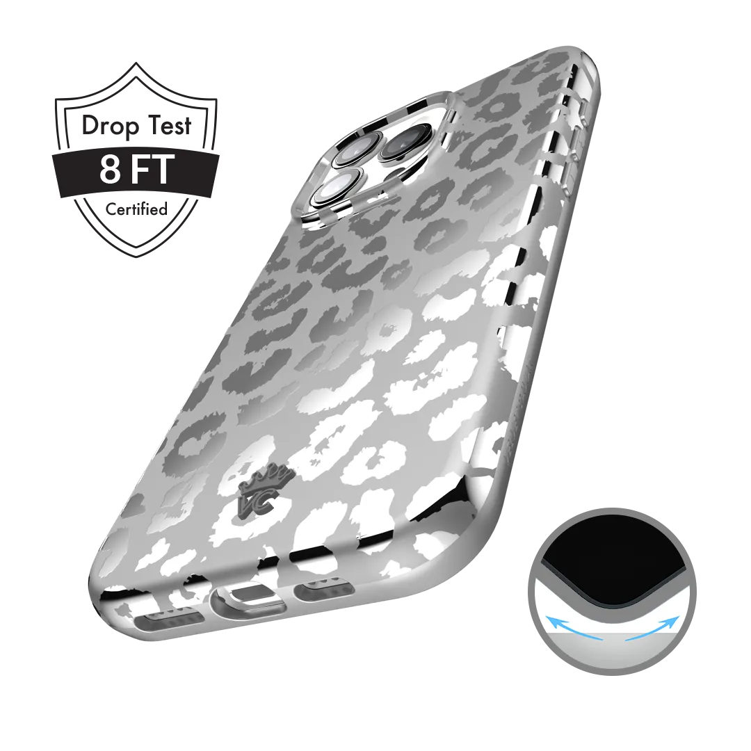 Chrome Leopard iPhone Case