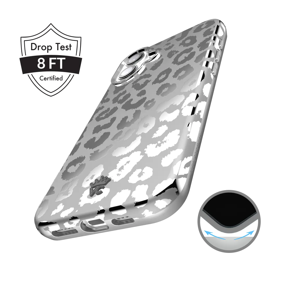 Chrome Leopard iPhone Case