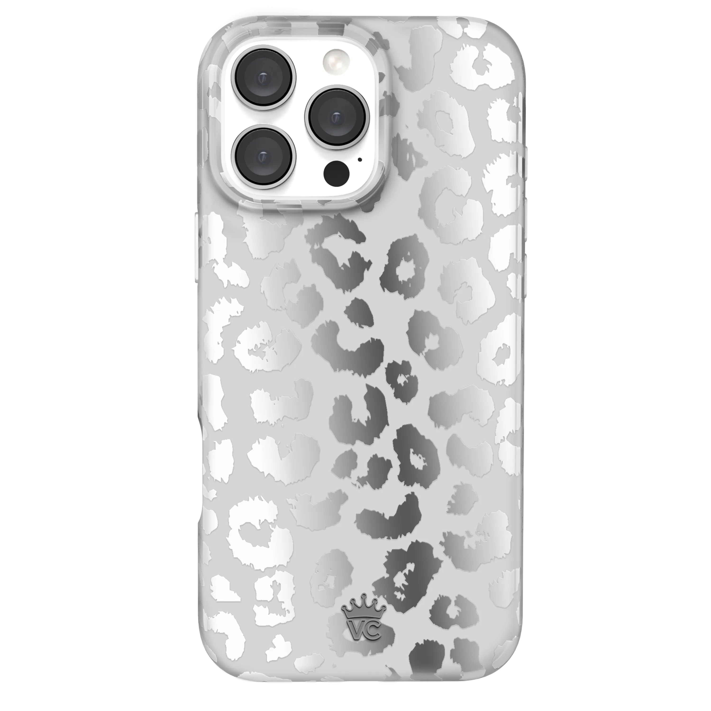 Chrome Leopard iPhone Case