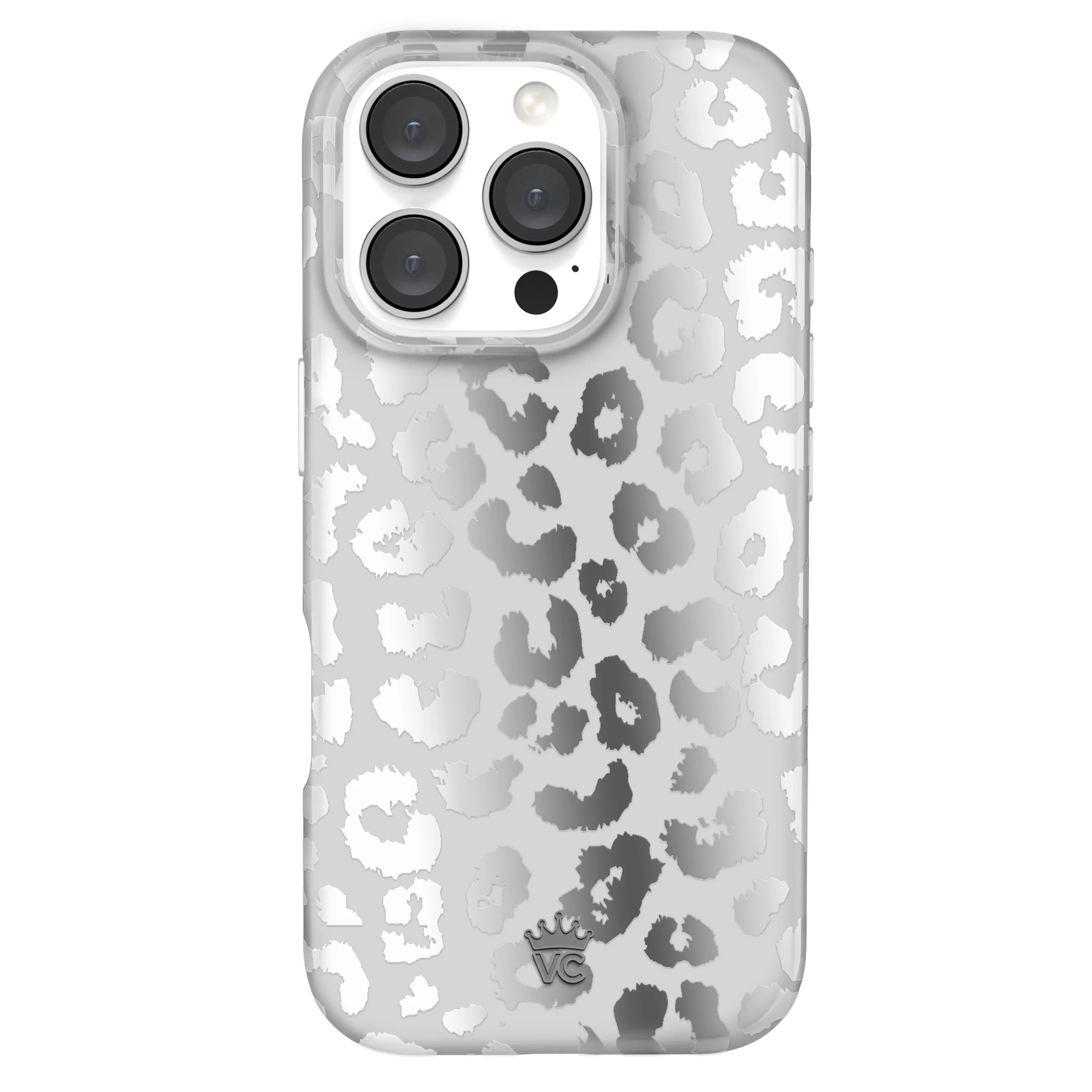 Chrome Leopard iPhone Case