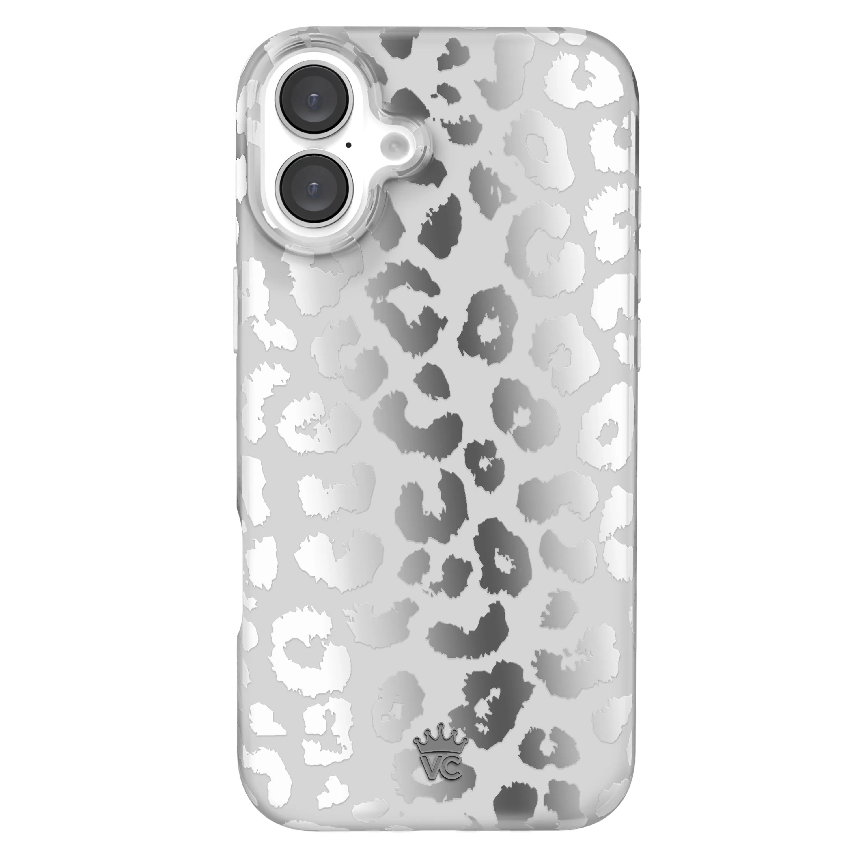 Chrome Leopard iPhone Case