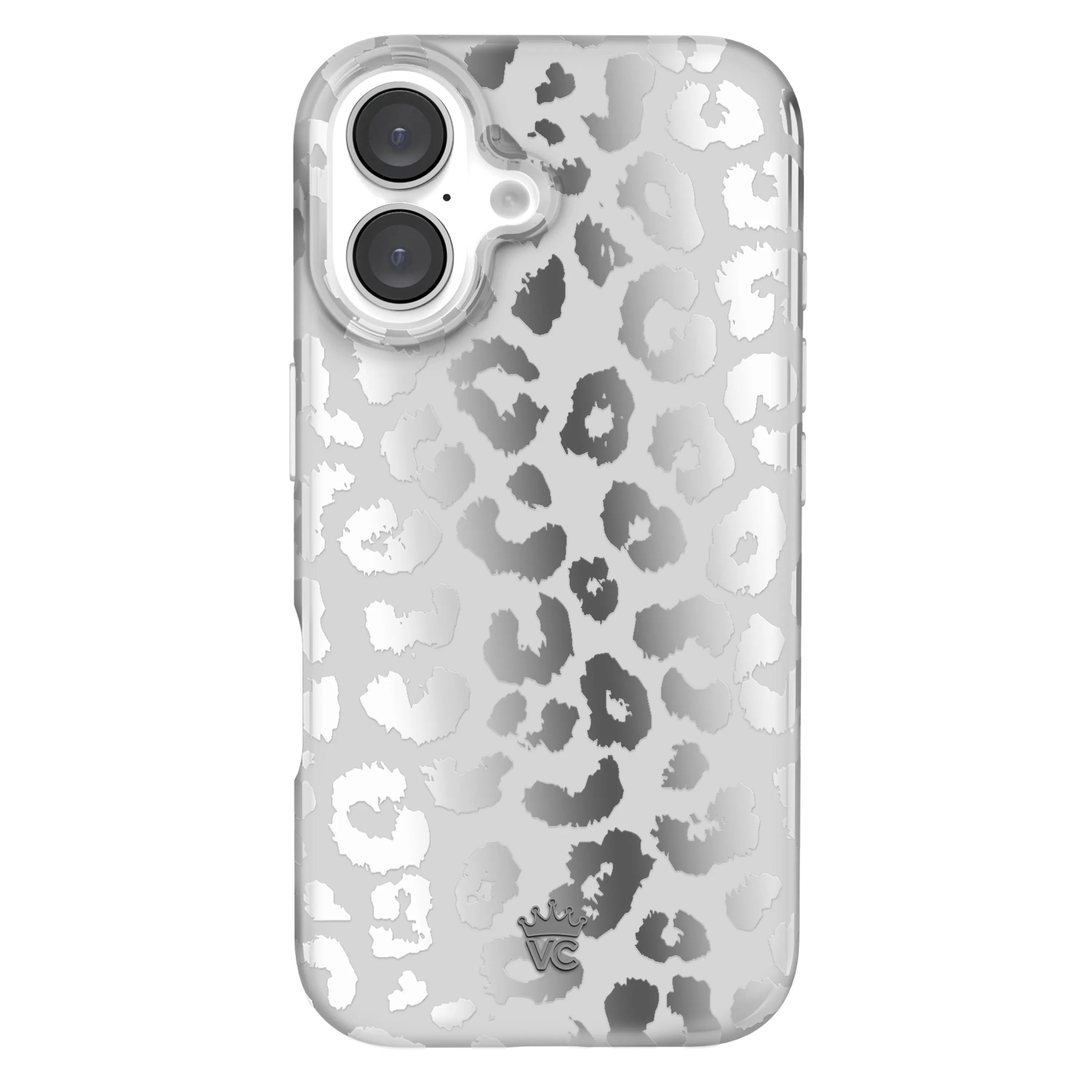 Chrome Leopard iPhone Case