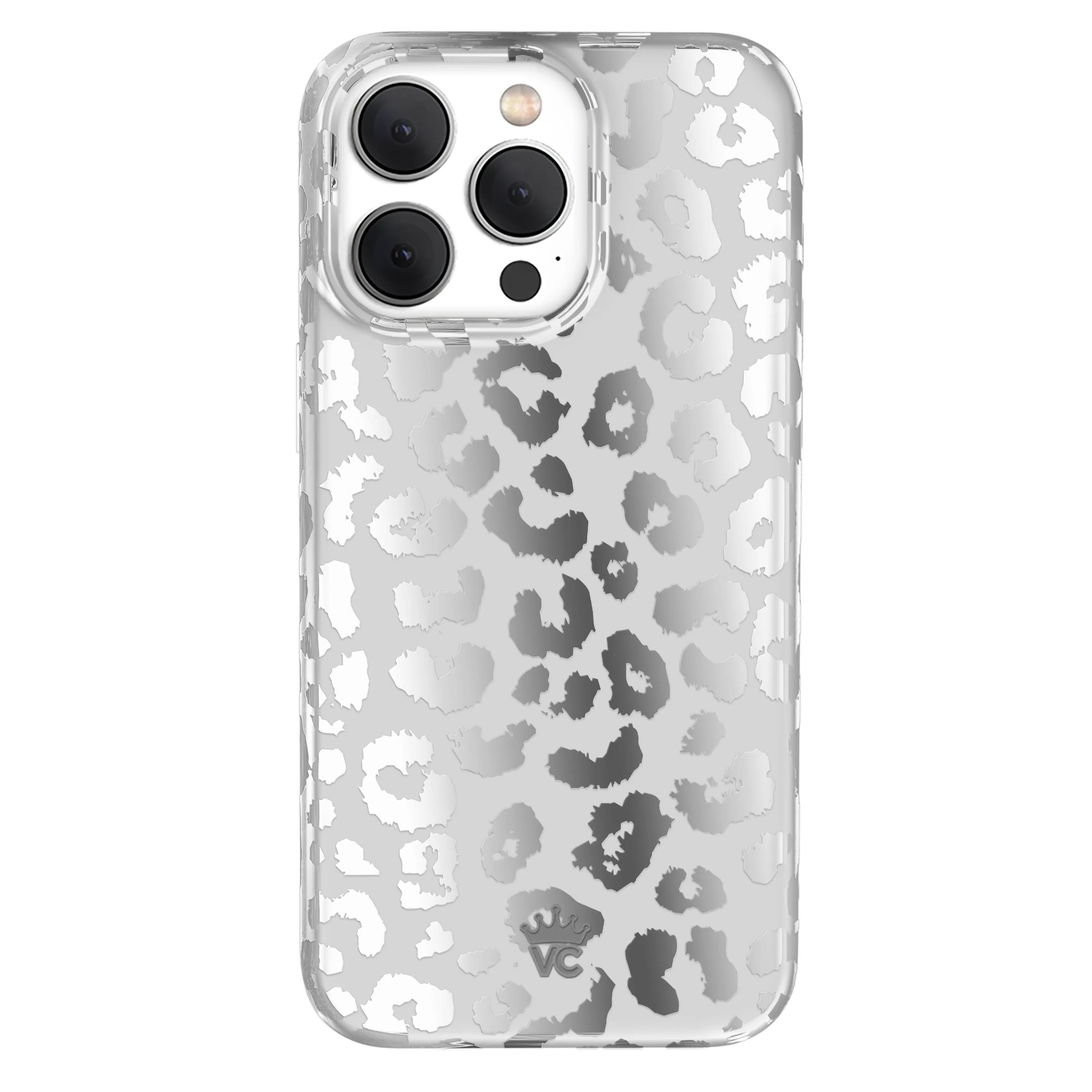 Chrome Leopard iPhone Case