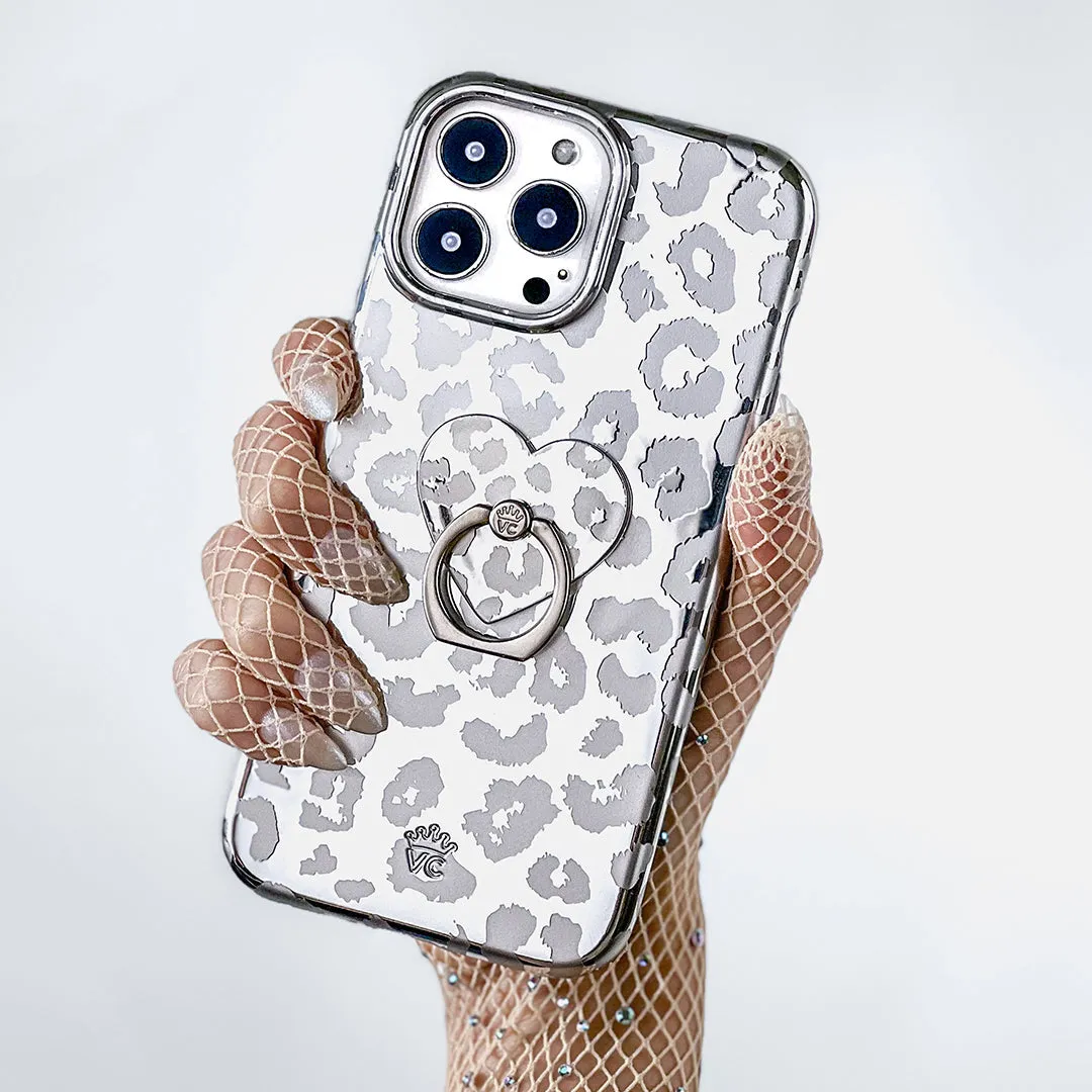 Chrome Leopard iPhone Case