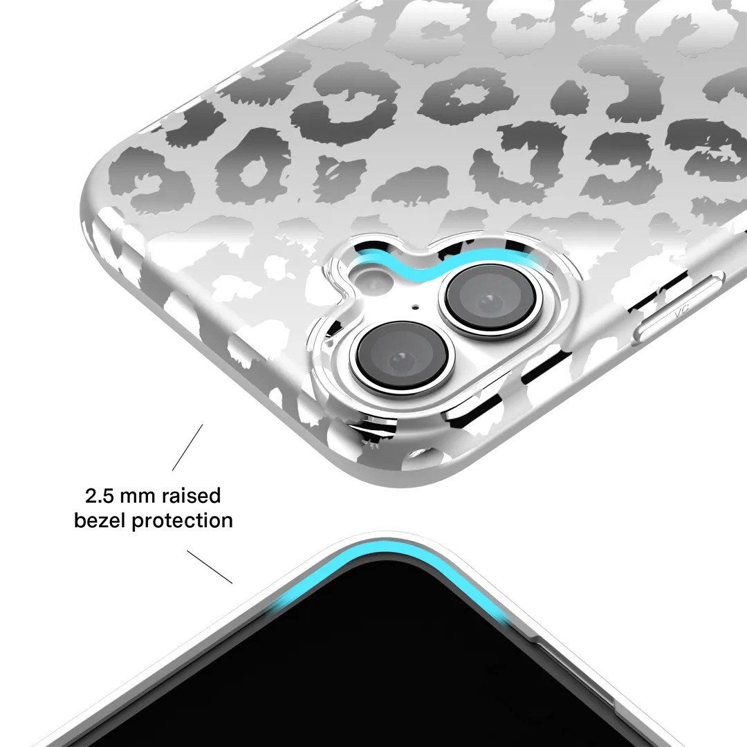 Chrome Leopard iPhone Case