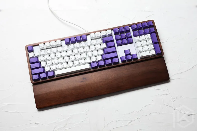 [CLOSED][Pre-Order] Magicforce Mechanical Keyboard with Walnut Case 108 keys free shipping