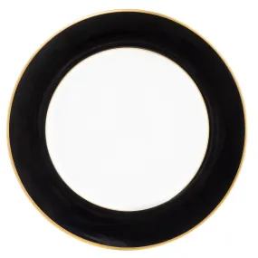 ColorSheen Black Charger - Gold