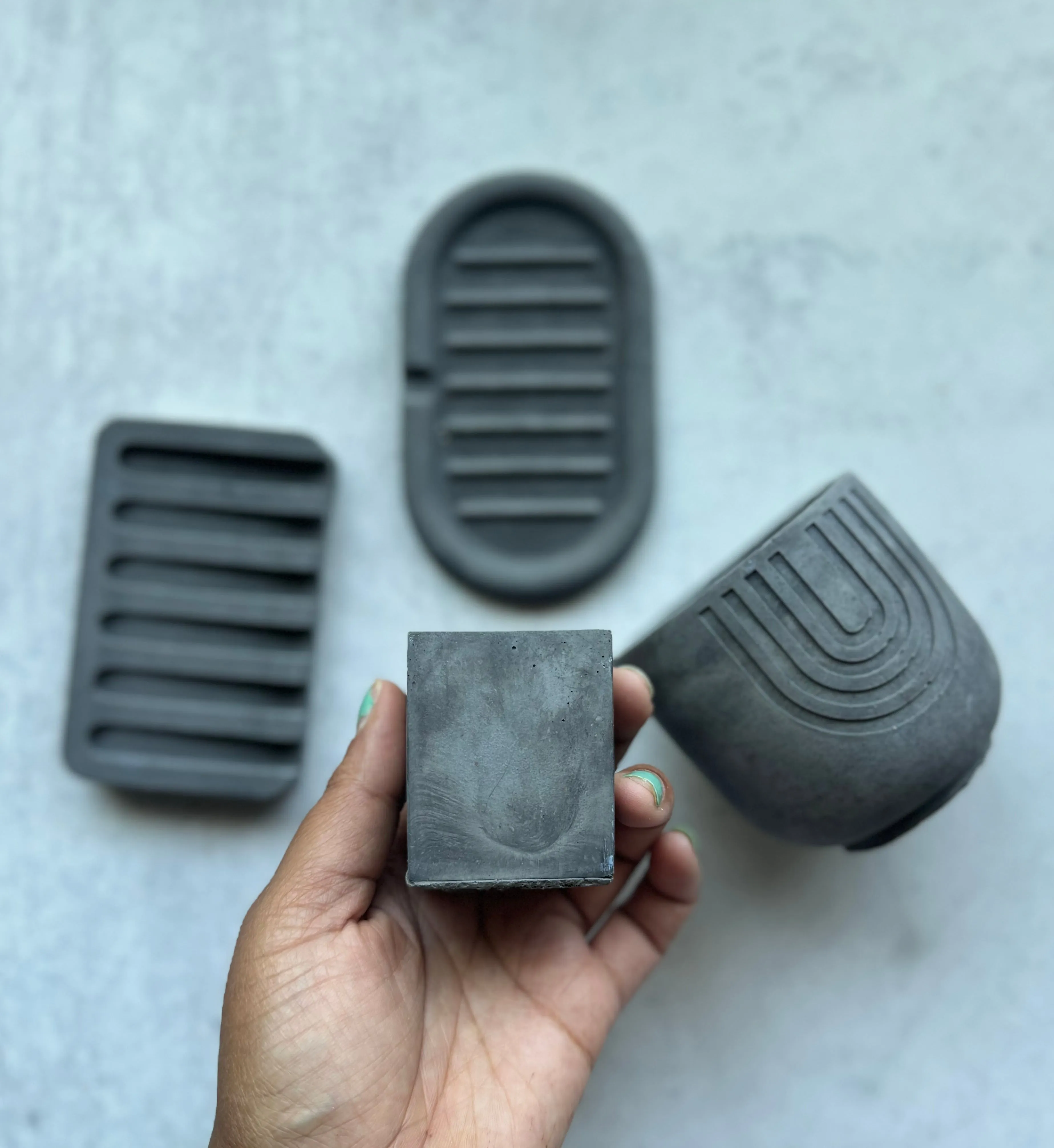 CONCRETE BATHROOM ACCESSORIES