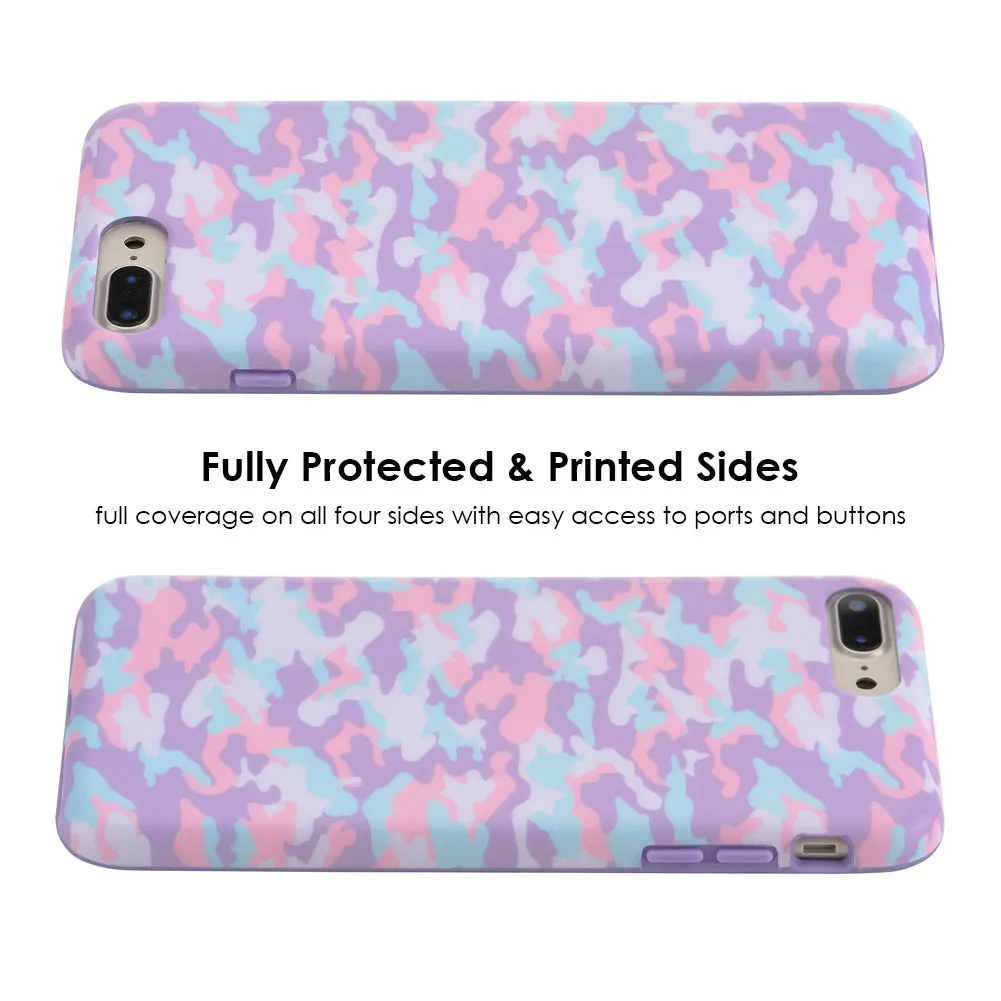 Cotton Candy Camo iPhone Case