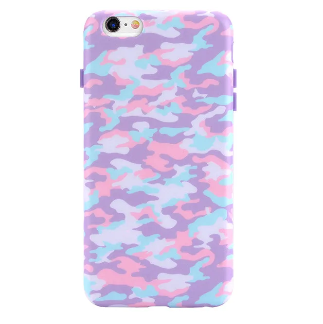 Cotton Candy Camo iPhone Case