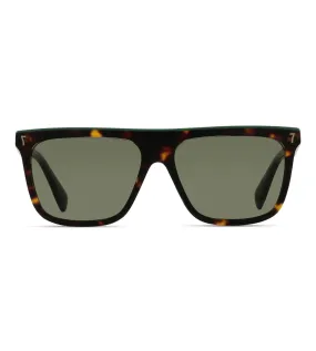 CR7 Unisex Green Square Sunglasses