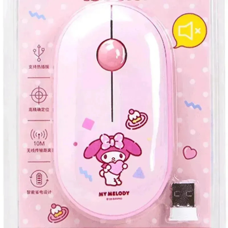 Cute Sanrio Silent Wireless Mouse