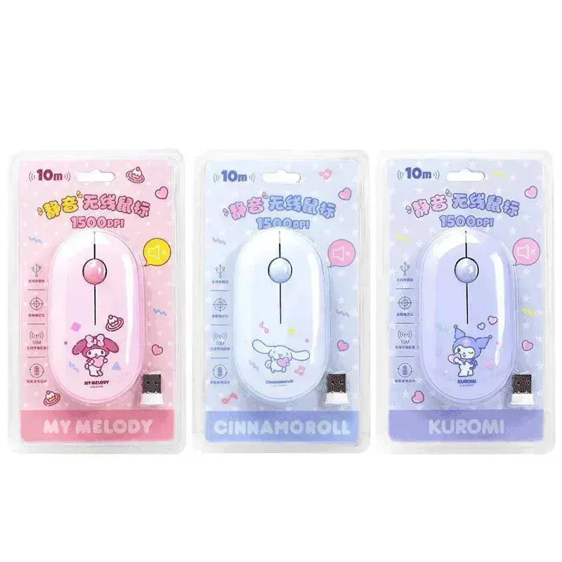 Cute Sanrio Silent Wireless Mouse