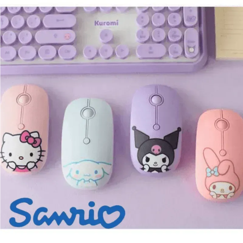 Cute Sanrio Silent Wireless Mouse