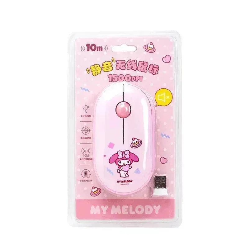 Cute Sanrio Silent Wireless Mouse