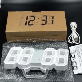 Desk/Wall Clock Digital Alarm Modern