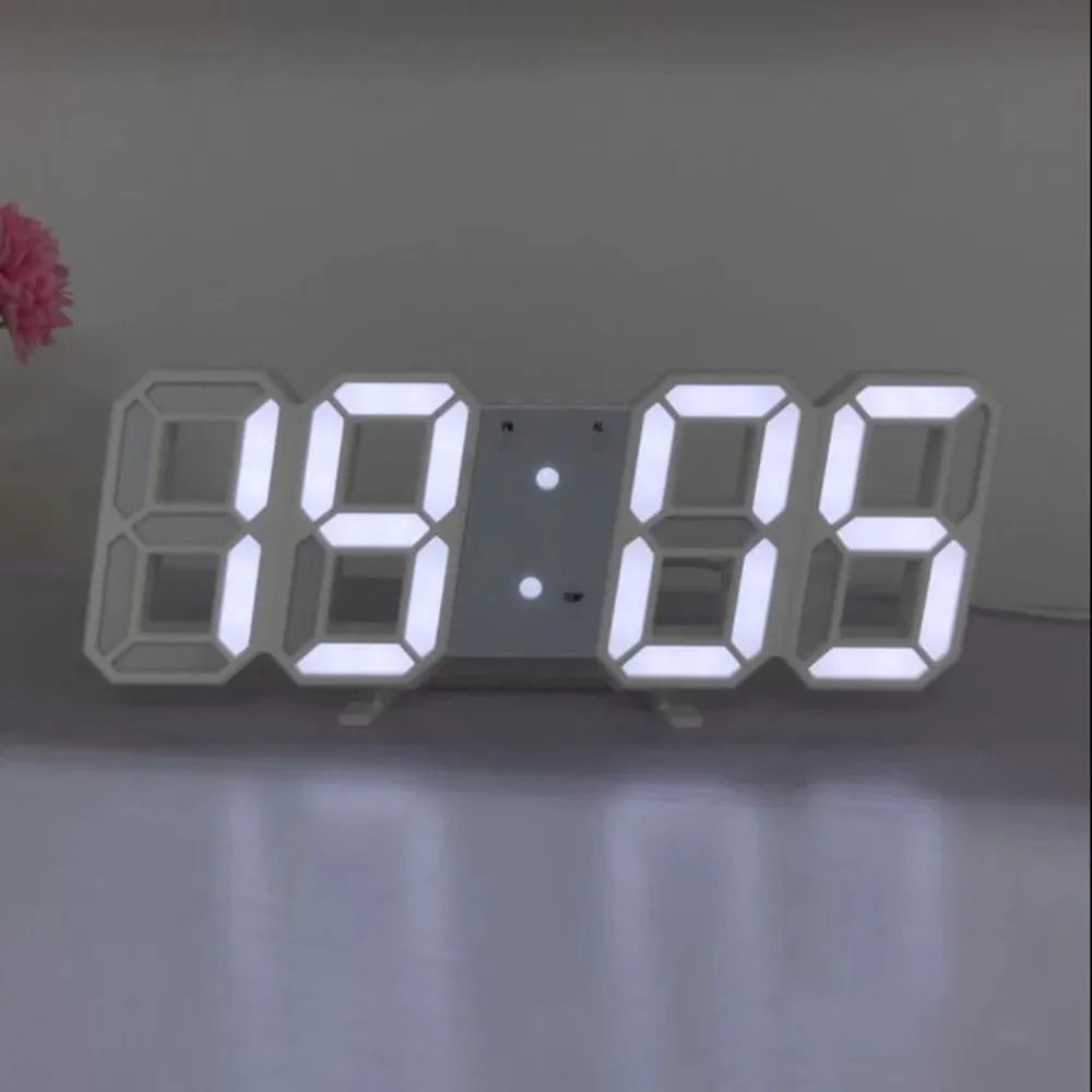 Desk/Wall Clock Digital Alarm Modern