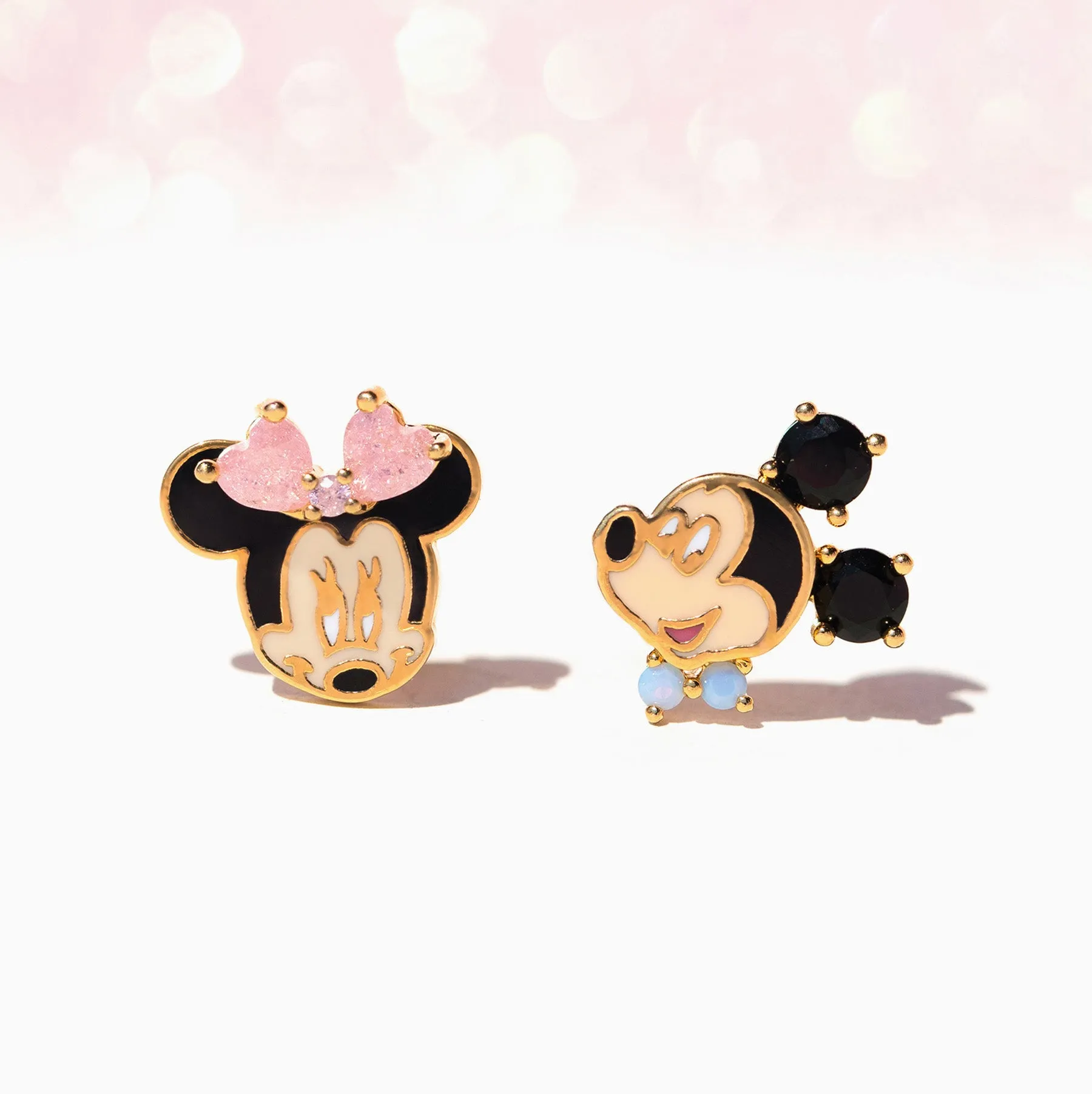 Disney Mickey Mouse & Minnie Mouse Studs