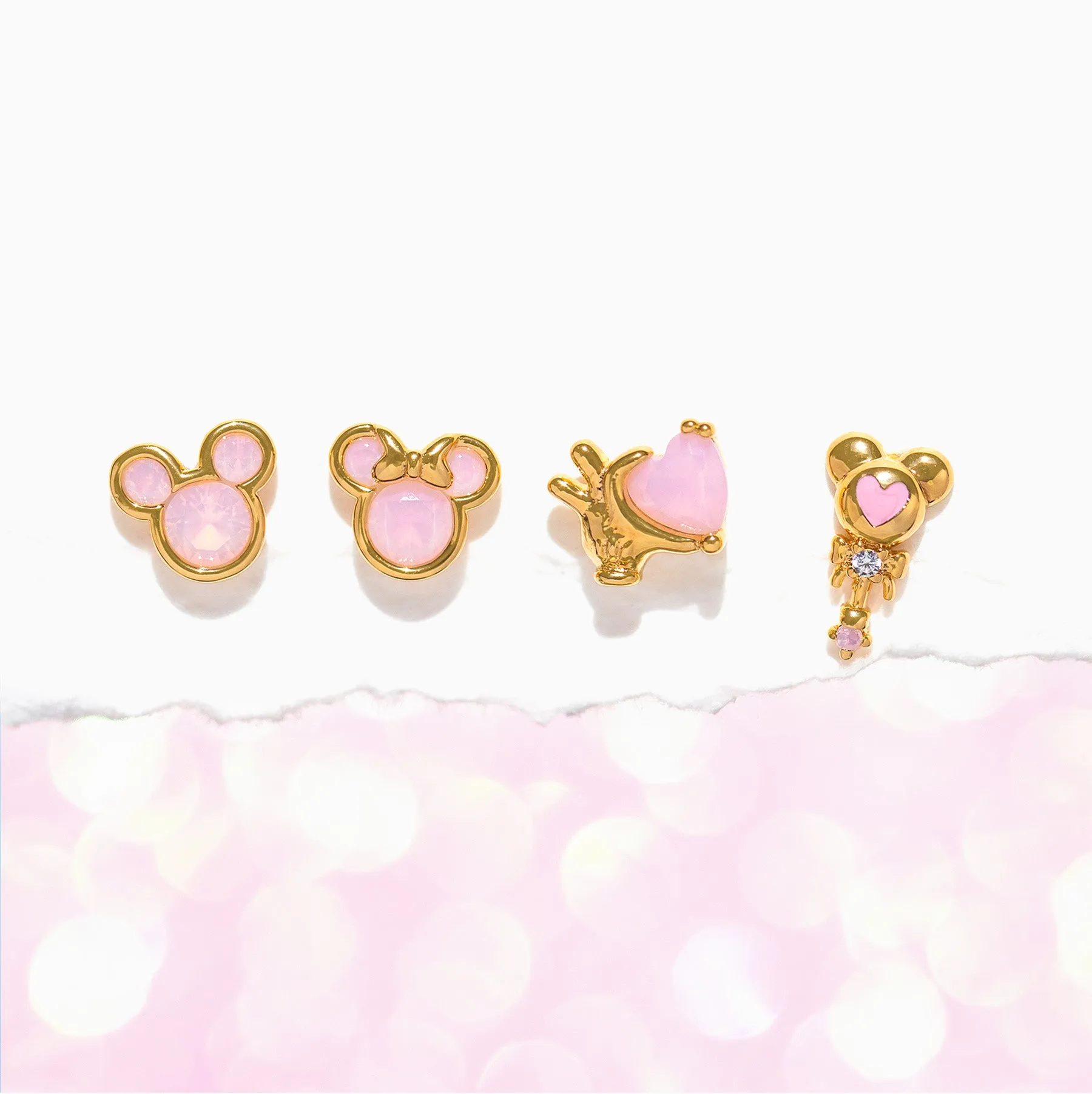 Disney Pink Dream Earring Set