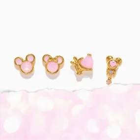 Disney Pink Dream Earring Set