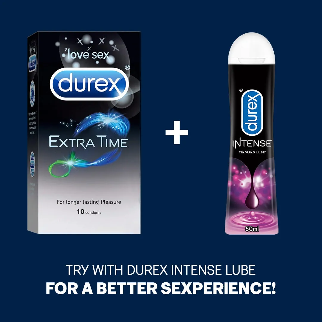 Durex Extra Time - 30 Condoms, 10s (Pack Of 3)