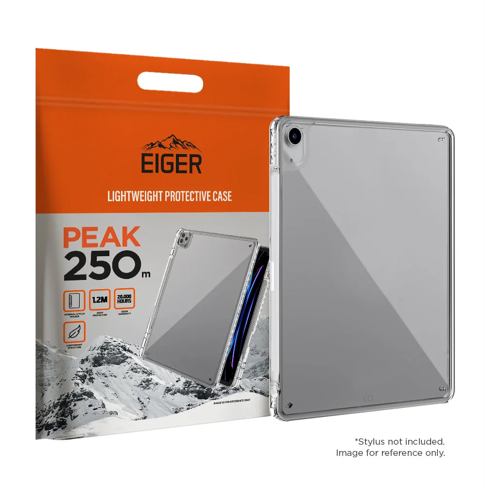 Eiger Peak 250m Case for iPad Air 13 (2024)/ iPad Pro 12.9 (2022)/(2021) in Clear