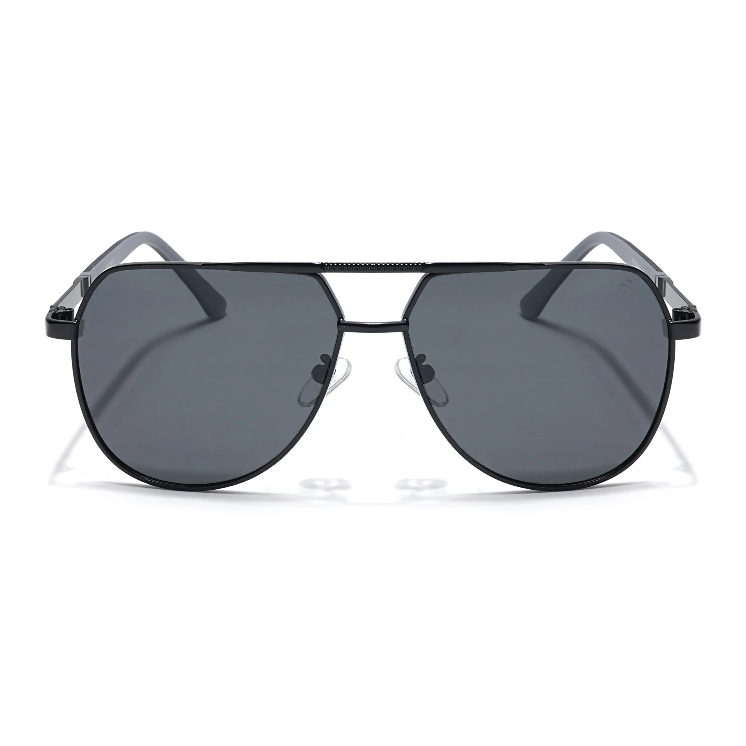 Eyejack Black Aviator Sunglasses for Men & Women (8008PCL839)