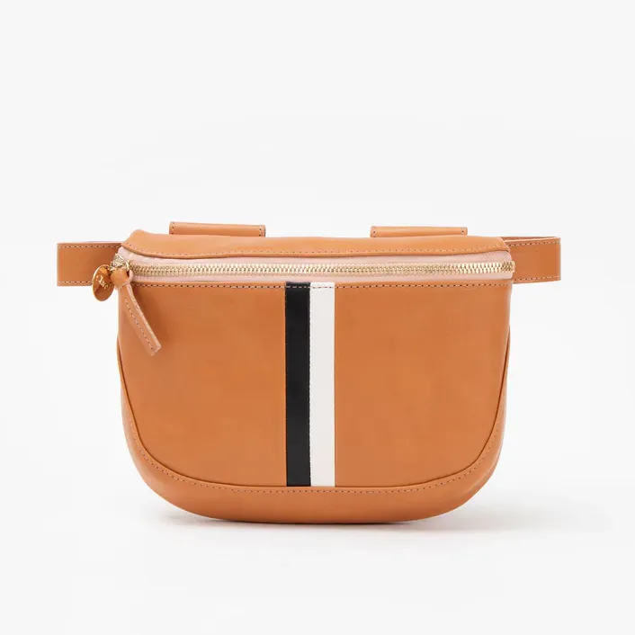 Fanny Pack (Natural w/ Stripes)